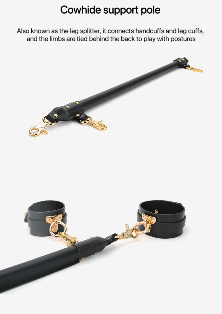 Cowhide Bondage Set Adult Products SM Femdom Torture Instruments Sex Toys
