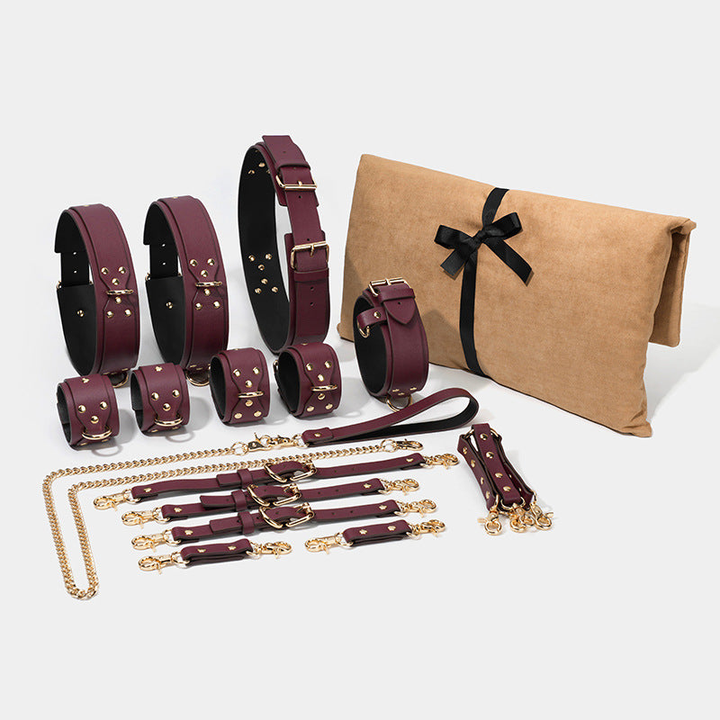 Sex Suits, SM Bondage, Props, Torture Instruments, Handcuffs, Leg Cuffs, Bondage, Bondage, Flirting Tools, Sex Toys