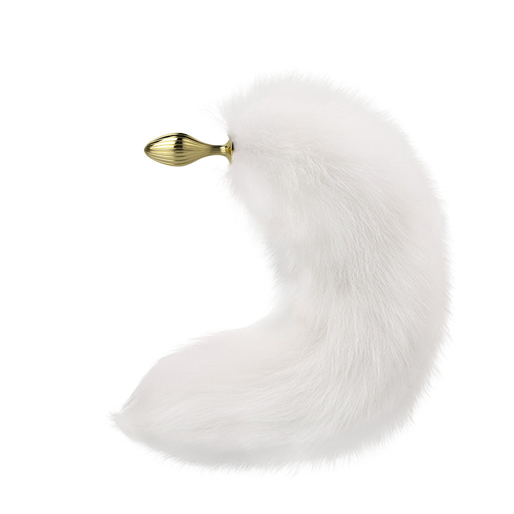 sm sex sex products anal expander for men and women anal plug sm props backyard fox tail metal small and medium anal plug 26mm
