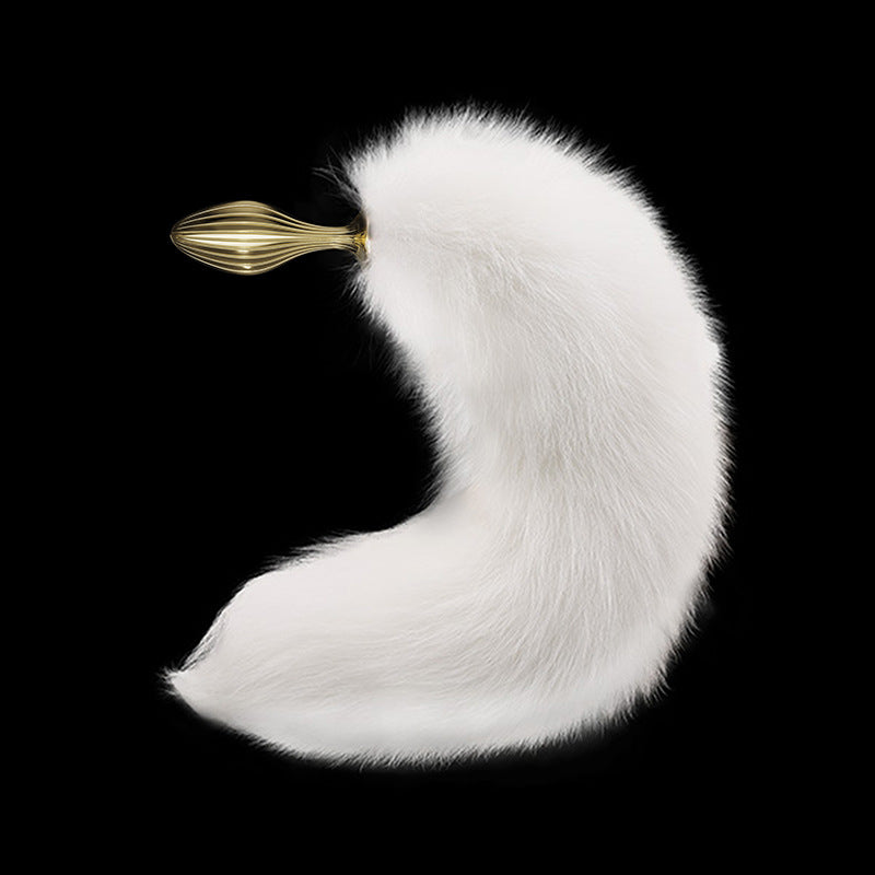 sm sex sex products anal expander for men and women anal plug sm props backyard fox tail metal small and medium anal plug 26mm